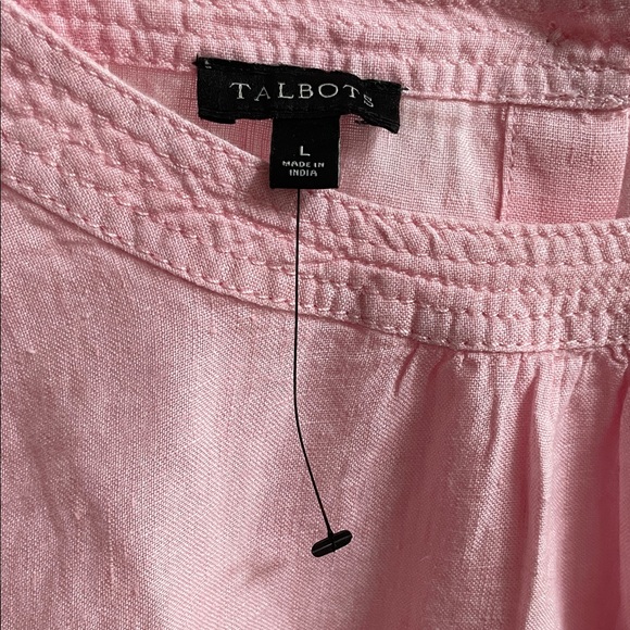 Talbots Linen Top - Picture 2 of 3